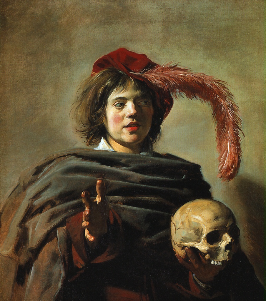 Владимир Смирнов - Лидер (Франс Хальс - Портрет молодого человека с черепом, 1626 год)