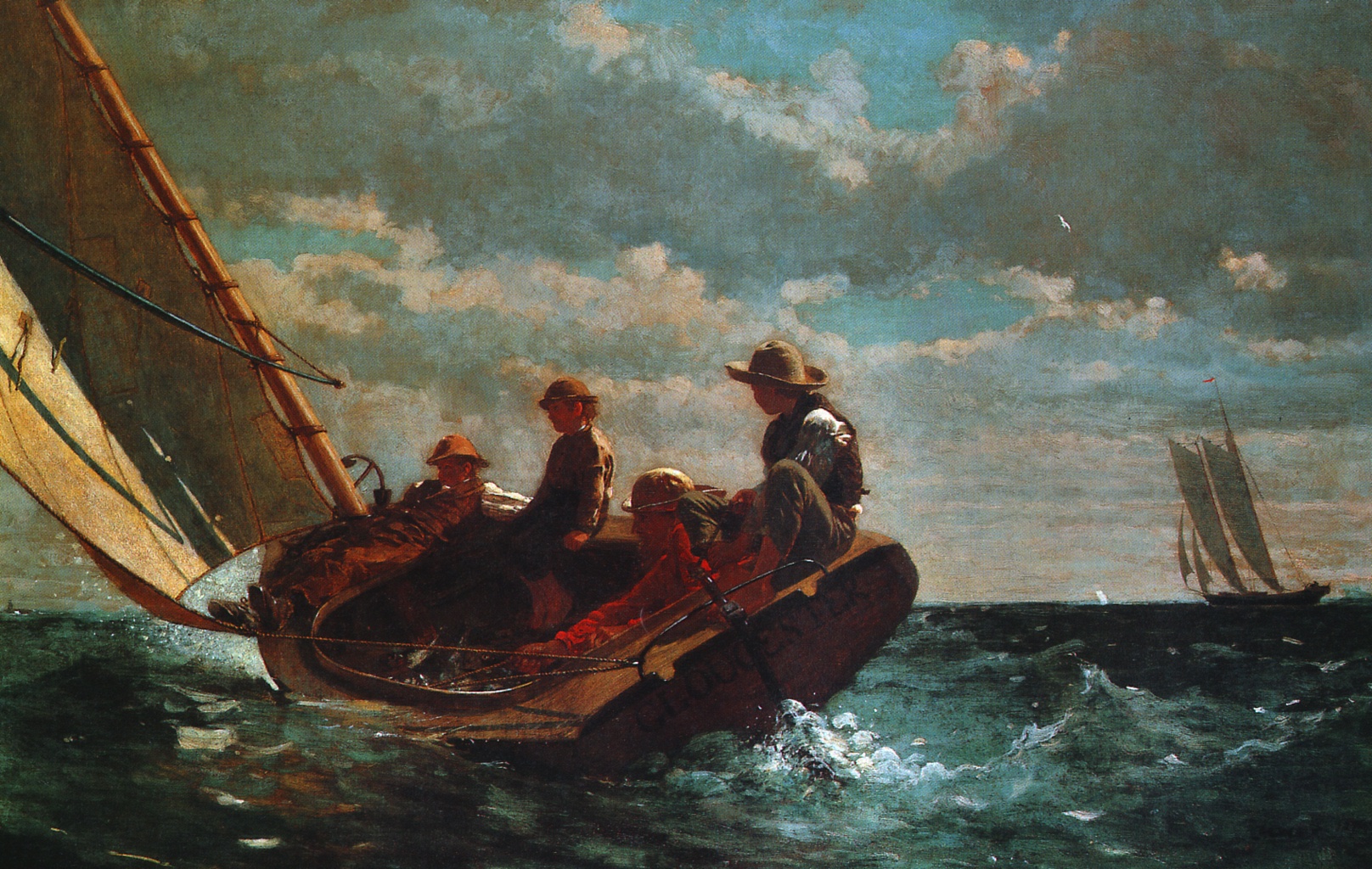 Владимир Смирнов - Борьба (Уинслоу Хомер - Попутный ветер, 1876 год)