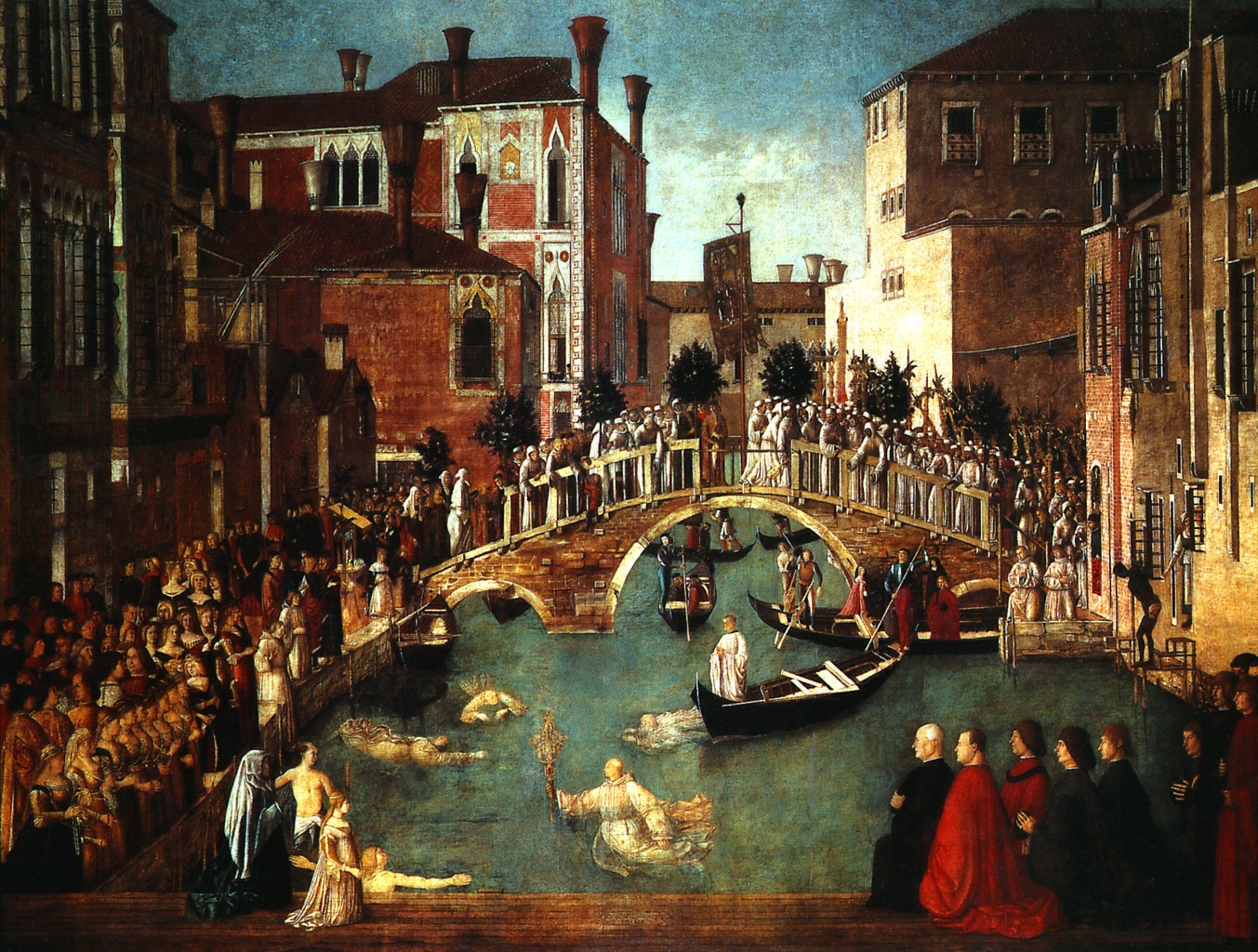 Владимир Смирнов - В эти дни (Джентиле Беллини - Чудо с крестом у моста Сан-Лоренцо, 1500 год)