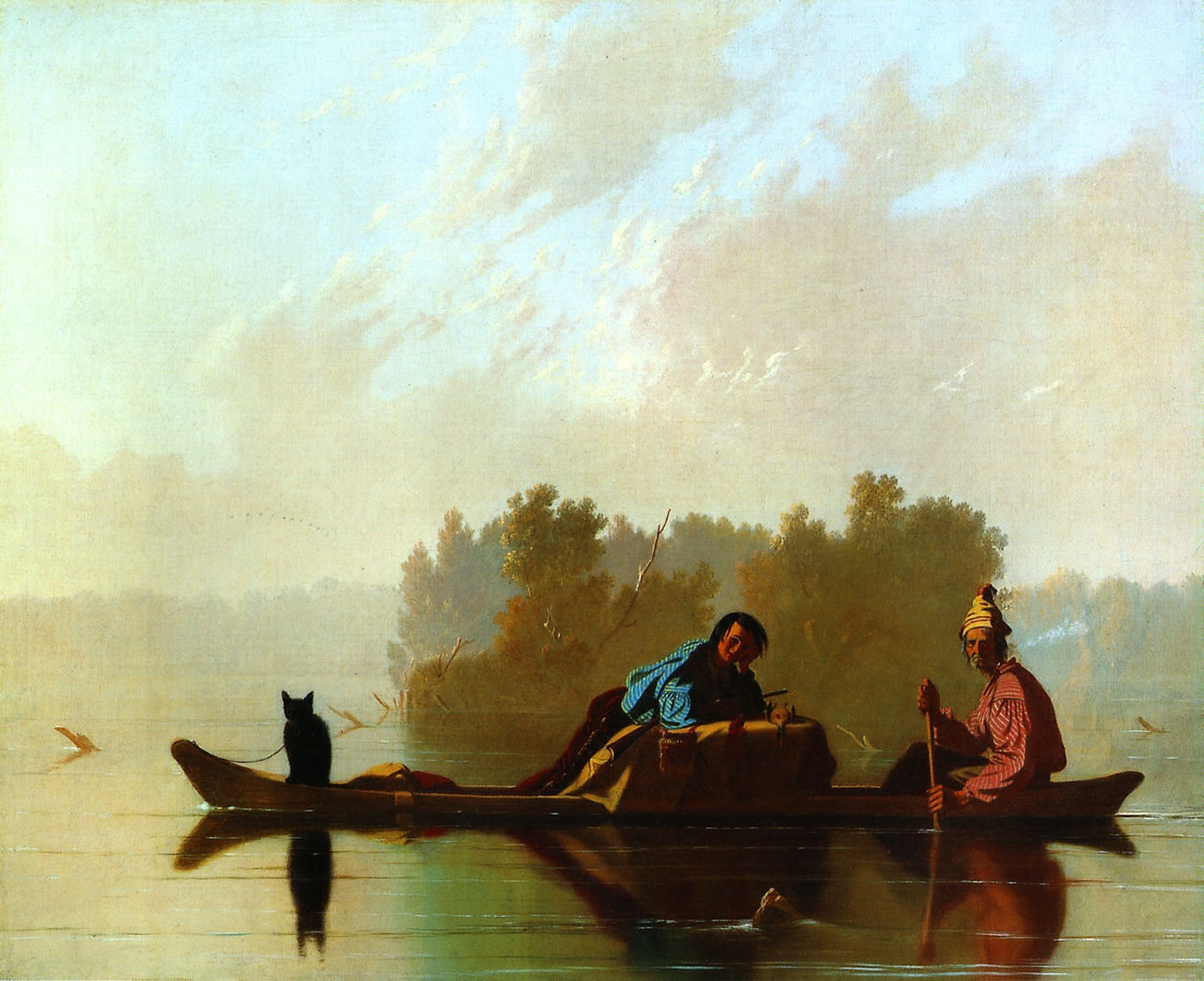 Владимир Смирнов - Дворник (Джордж Бинхэм - Торговцы пушниной на Миссури, 1845)