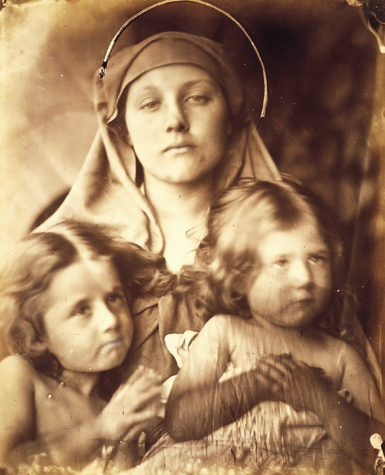 Madonna и двое детей, 1864