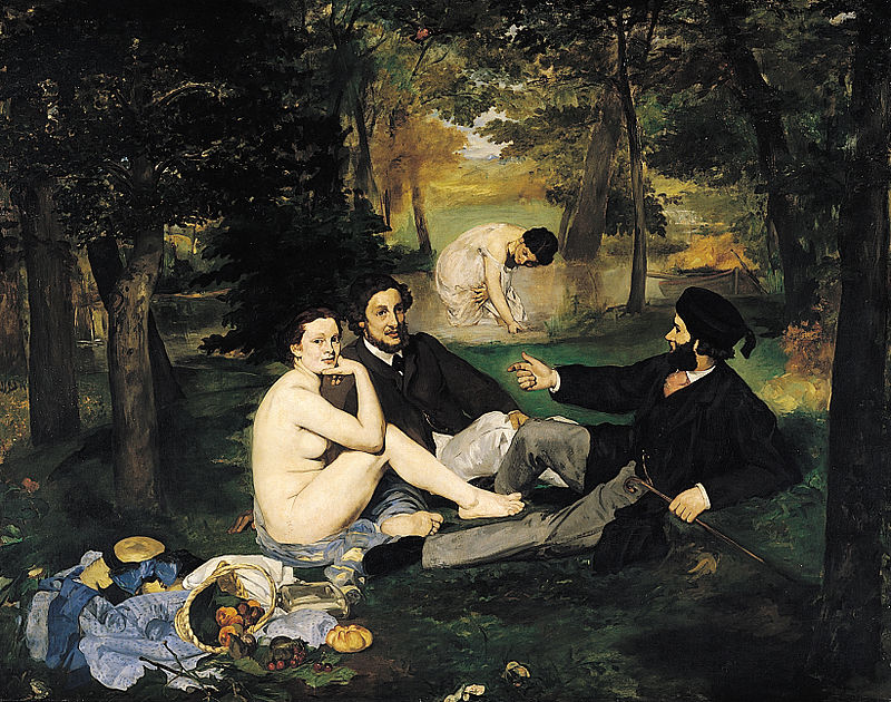 Владимир Смирнов - Завтрак на траве (Эдуард Мане - Завтрак на траве, 1863 год)