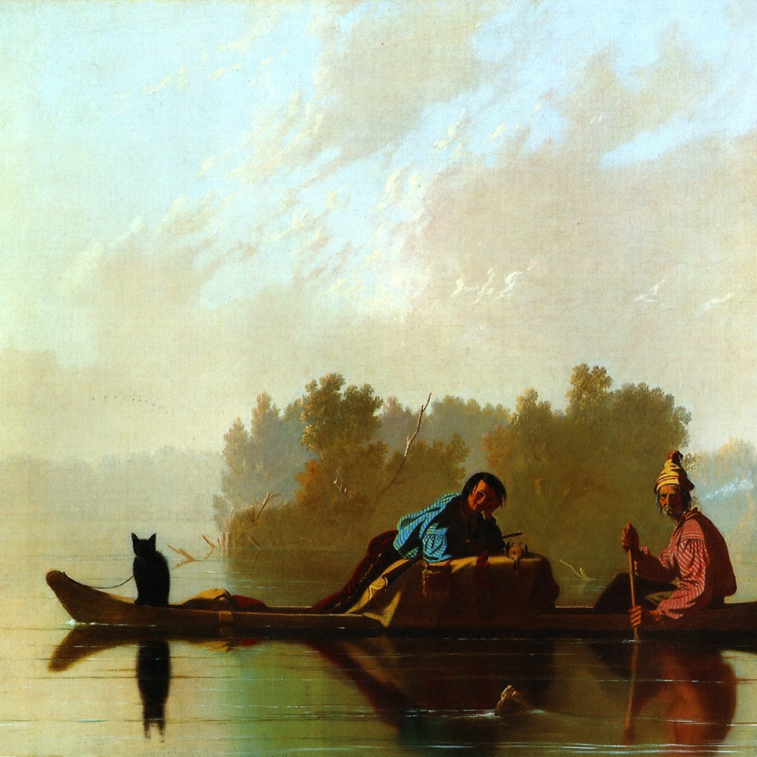 Владимир Смирнов - Дворник (Джордж Бинхэм - Торговцы пушниной на Миссури, 1845)